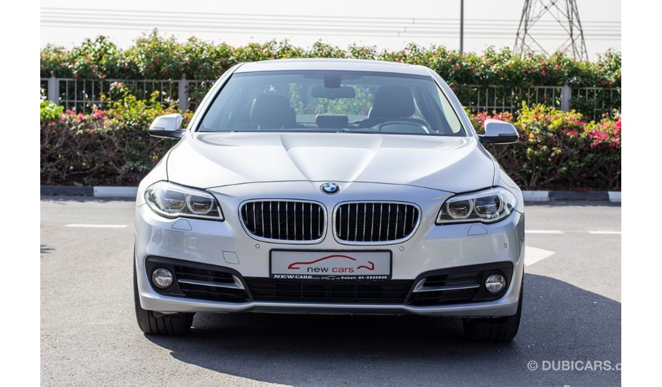 BMW 528i I - 2014 - GCC - ASSIST AND FACILITY IN DOWN PAYMENT - 1365 AED/MONTHLY - 1 YEAR WARRANTY