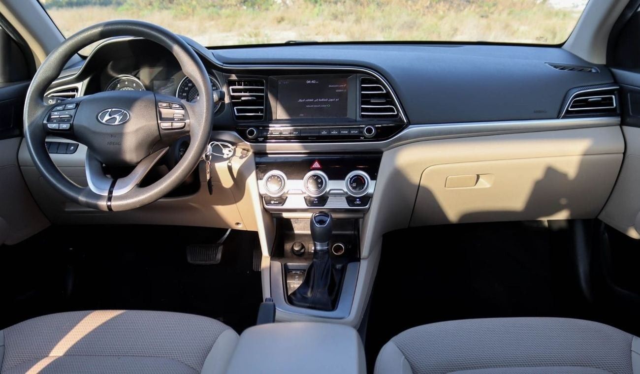هيونداي إلانترا GL 1.6L Hyundai Elantra 1.6L 2020 GCC accident-free in excellent condition 812 P.M