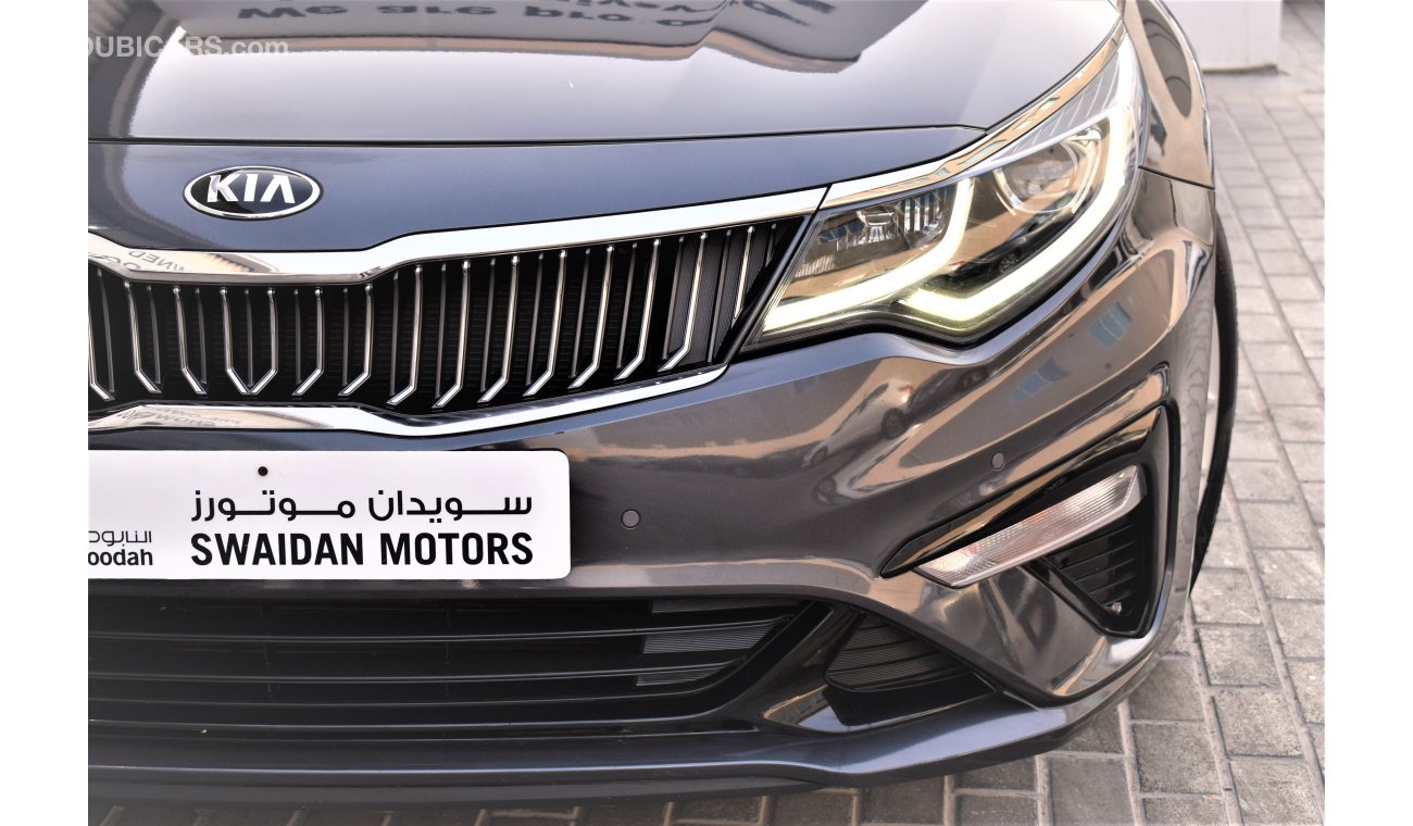 كيا أوبتيما AED 1311 PM | 2.4L GL GCC DEALER WARRANTY