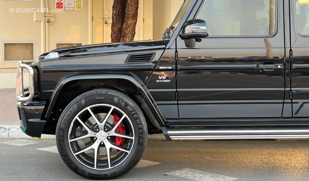 Mercedes-Benz G 63 AMG 5.5L Bitrubo Partial Service History 2016 GCC