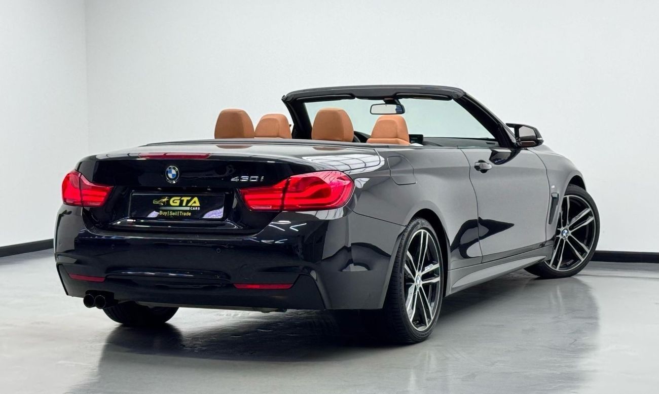 BMW 430i M Sport 2.0L 2019 BMW 430i M-Sport Convertible, Warranty, Full BMW Service History, GCC