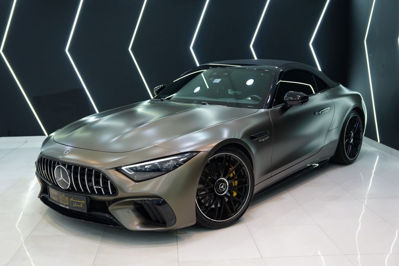 Mercedes Benz SL63 AMG STANDARD 2023 Mercedes-Benz SL 63 AMG, Dynamic PLUS Pack, AMG Track Pace, Front Lift System, Carbon Interior!