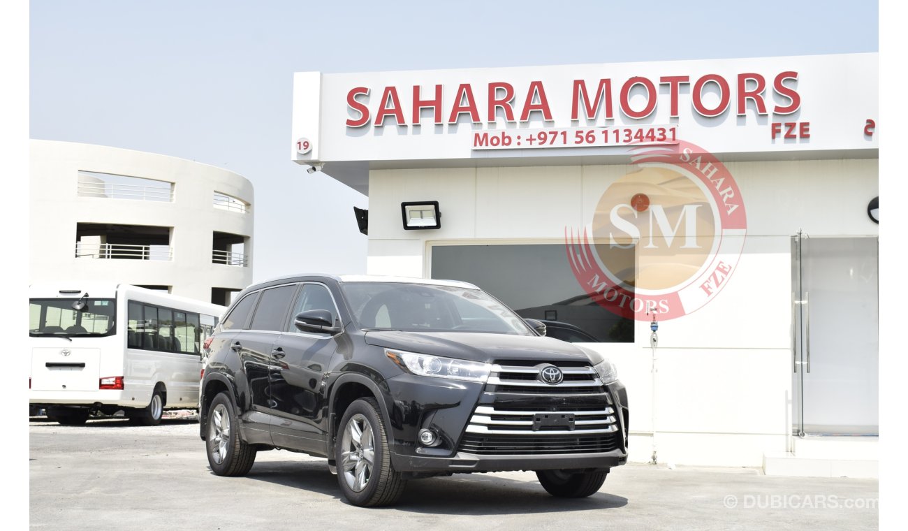 تويوتا هايلاندر 2019 MODEL TOYOTA HIGHLANDER LIMITED 3.5L PETROL AWD AUTOMATIC