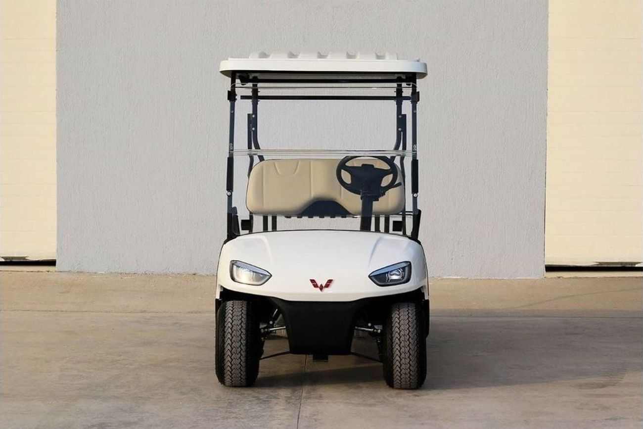 Wuling Mini EV 2021 Wuling Golf Cart 2 ST - White inside Brown | Export Price