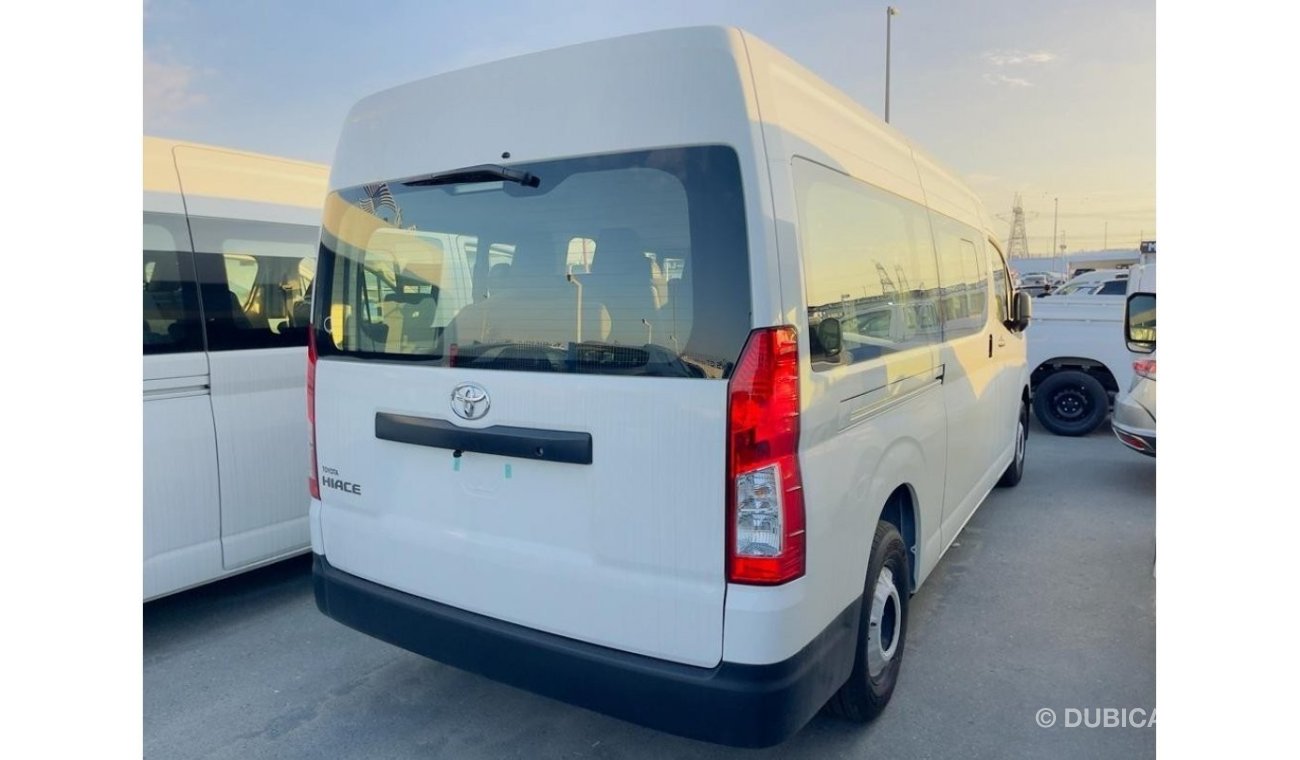 تويوتا هاياس Toyota Hiace 2.8L 14 seater Diesel High Roof (DVD+Camera+ 3 point seat belt) 2023