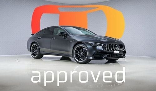 مرسيدس بنز ايه ام جي جي تي 53 AED 6,731 P/M - 2 YEARS WARRANTY - AMG GT 4-DOOR - GT53 4MATIC+