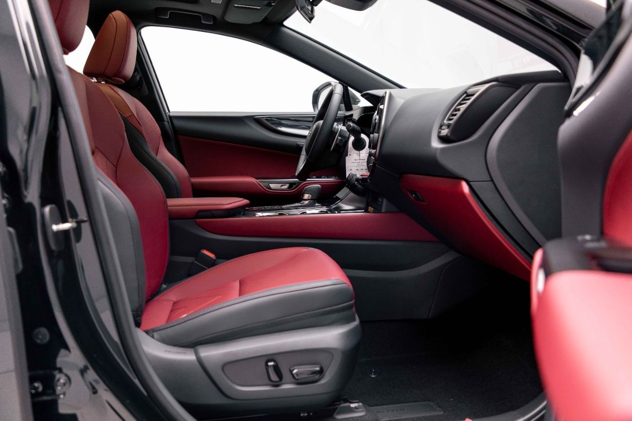 Lexus NX350h 2.5L - Graphite Black Inside Dark Rose | Export Only