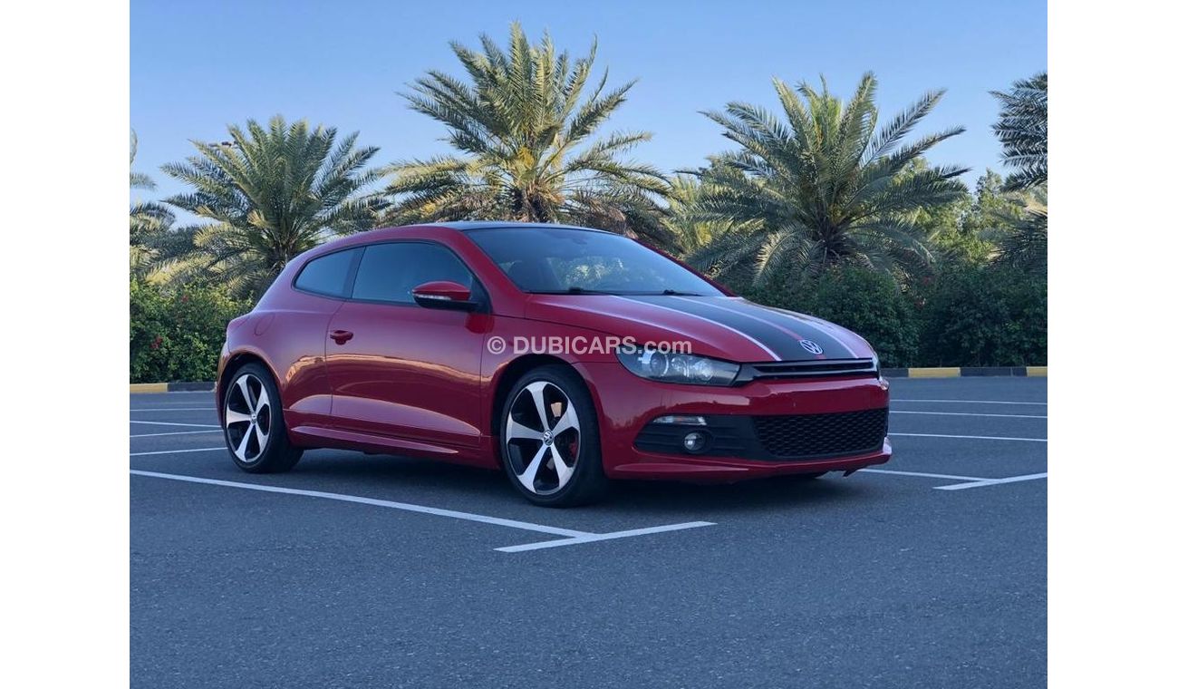 Volkswagen Scirocco R-Line MODEL 2014 GCC CAR PREFECT CONDITION INSIDE AND OUTSIDE FULL OPTION PANORAMIC ROOF LEATHER SE