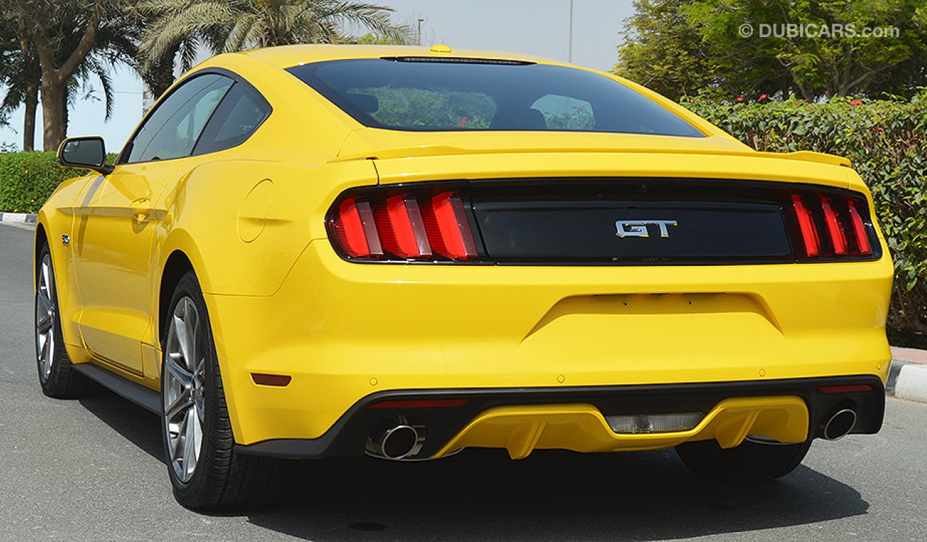 Ford Mustang GT Premium+, GCC Specs with 3Yrs or 100K km Warranty and 60K km Free Service at AL TAYER