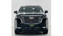 كاديلاك إسكالاد بريميوم لاكجري 2021 Cadillac Escalade 600, Mar 2025 Cadillac Warranty, Pilot Seats, Fully Loaded,GCC