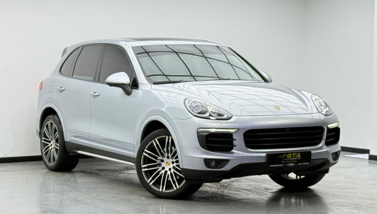 بورش كايان 2017 Porsche Cayenne Platinum Edition, Full Service History, Excellent Condition, GCC
