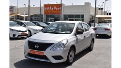 نيسان صني Nissan Sunny 2018 Silver Gcc