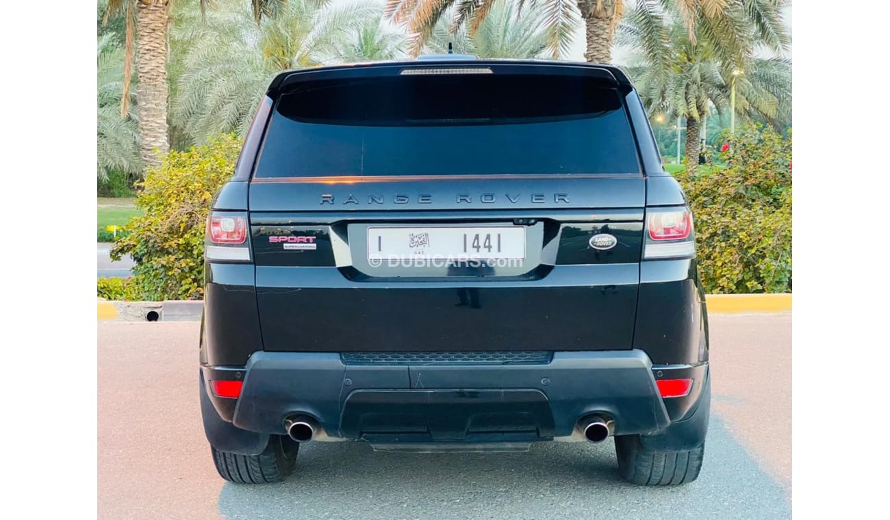 لاند روفر رينج روفر سبورت رنج روفر سبورت سوبر تشارج 8 سليندر 2016 وارد امريكا كلين تايتل بحاله ممتازه