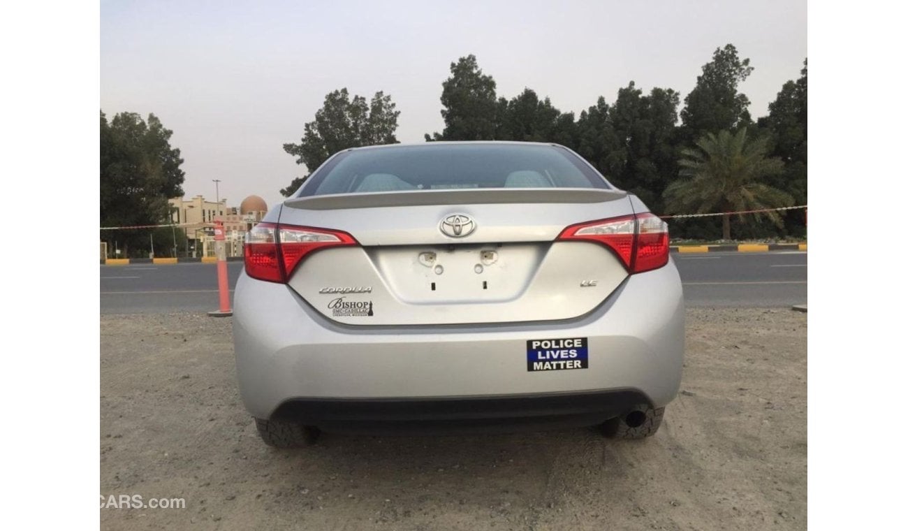 Toyota Corolla 2014 Passing From RTA Dubai