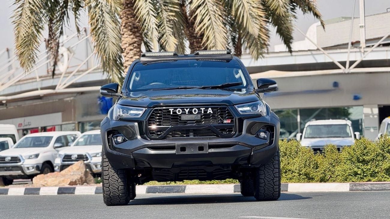 تويوتا هيلوكس GR SPORTS KIT MODIFIED | LATEST SPORTS BAR | RHD | 2.8L DIESEL ENGINE | AUTOMATIC TRANSMISSION | 202
