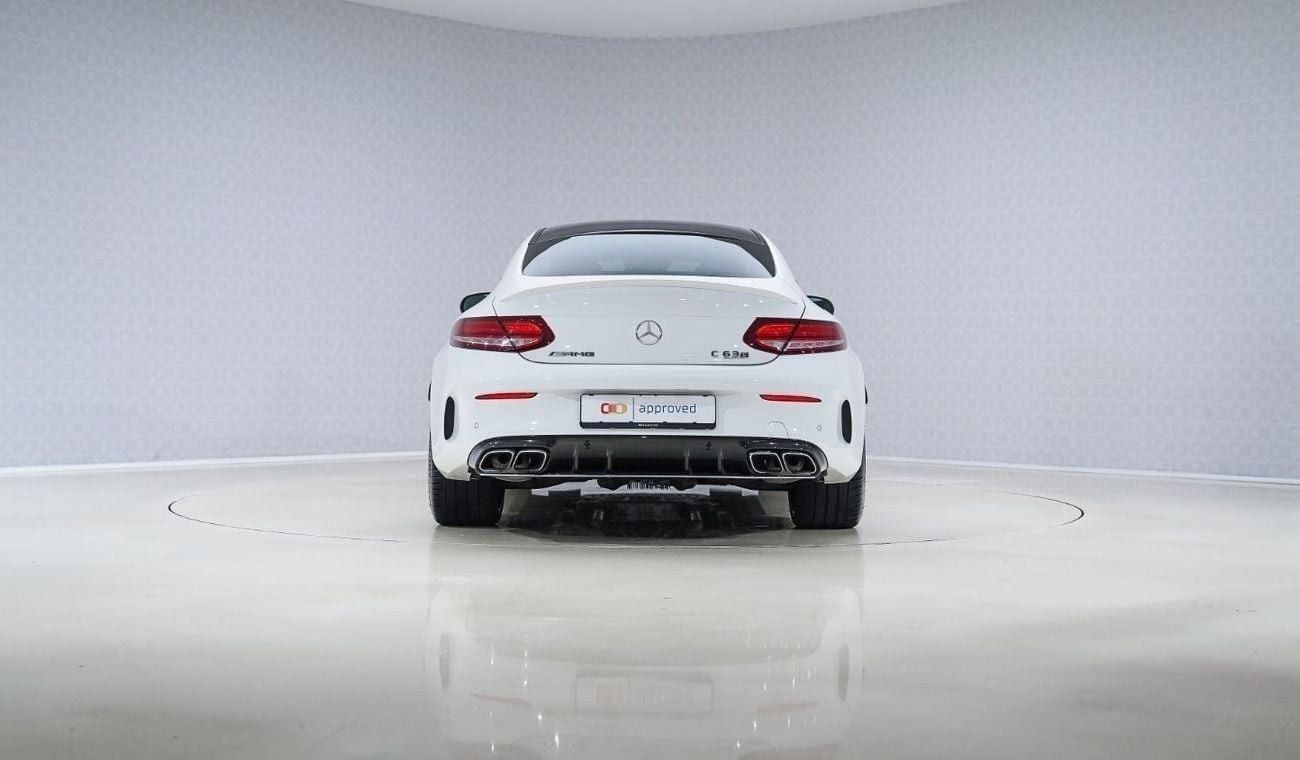 مرسيدس بنز C 63S AMG - AED 5,276 P/M - 2 Years Warranty