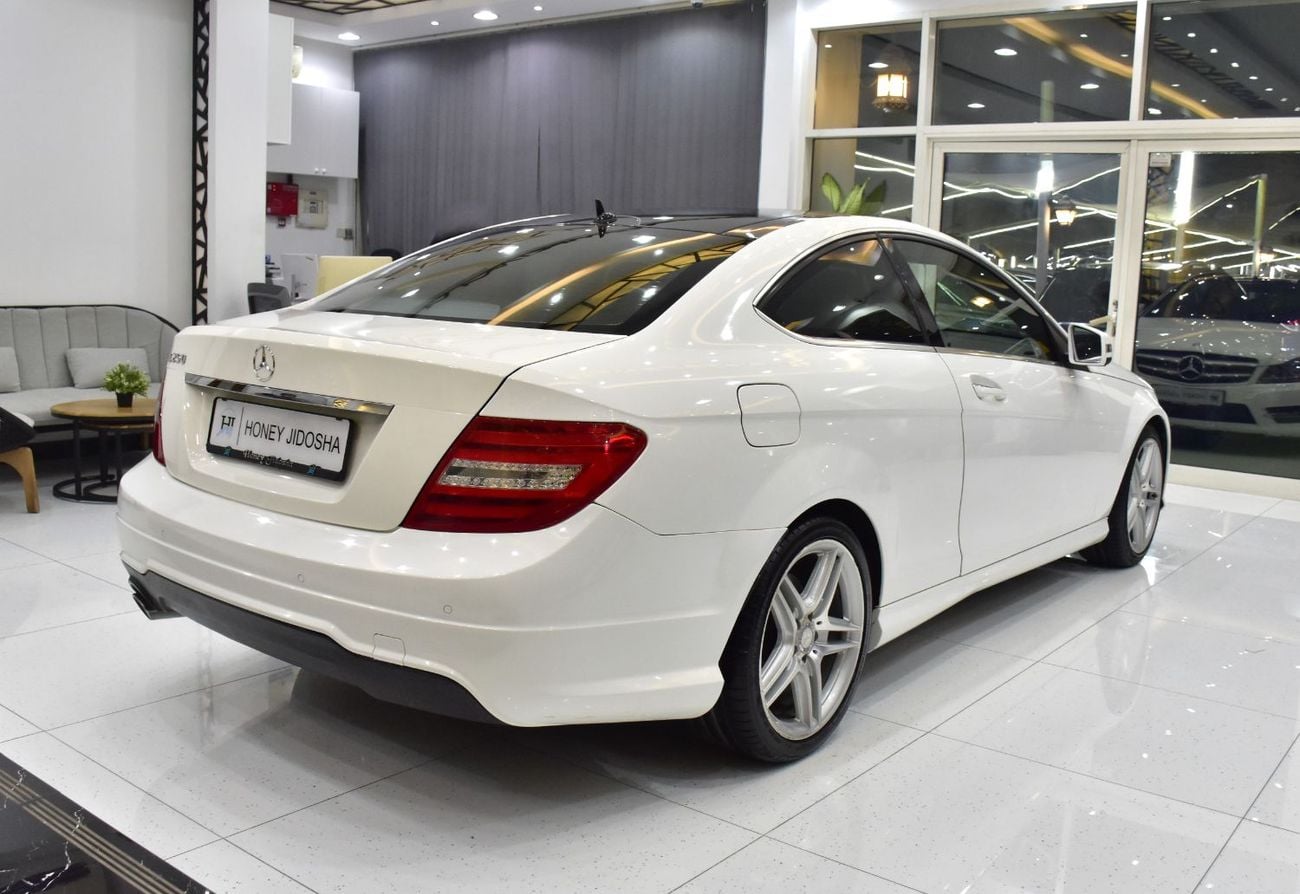 Mercedes Benz C250 CGI EXCELLENT DEAL for our Mercedes Benz C250 Coupe ( 2015 Model ) in White Color GCC Specs