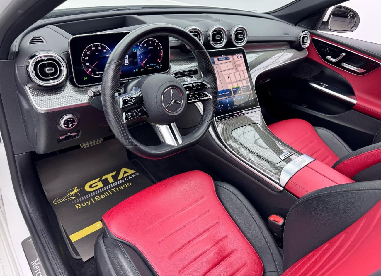 مرسيدس بنز C 200 Premium 2.0L 2022 Mercedes Benz C200 AMG Premium Plus, 2027 Mercedes Warranty + Service Pack, Very L