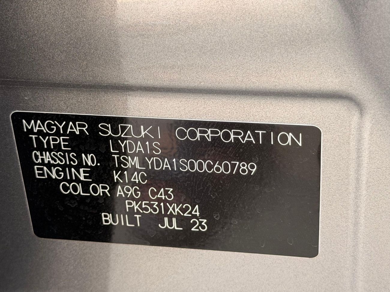 Suzuki Vitara Export from Australia