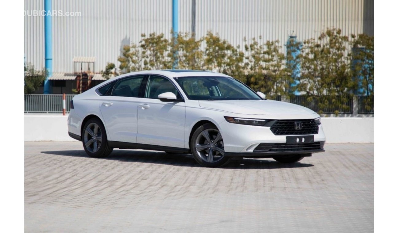 Honda Accord 2023 Honda Accord EX 1.5 - Platinum White Pearl Inside Grey