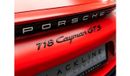 Porsche 718 Cayman GTS 4.0L A/T GTS 2.5L