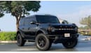 Ford Bronco Wildtrak Sasquatch -2.7L-6 CYL-UNDER WARRANTY-FULL AGENCY SERVICE-FULL OPTION-BANK FINANCE AVAILABLE
