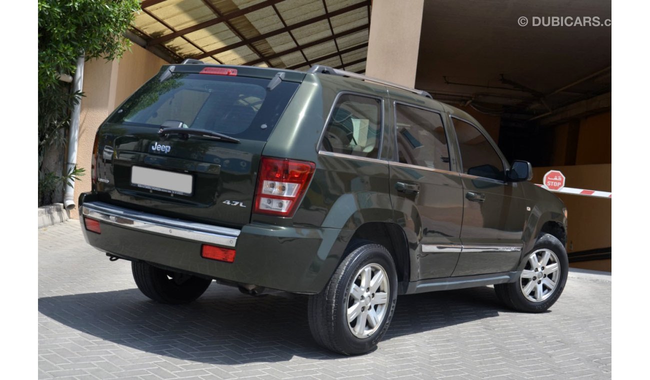 جيب جراند شيروكي Limited 4.7L Very Good Condition