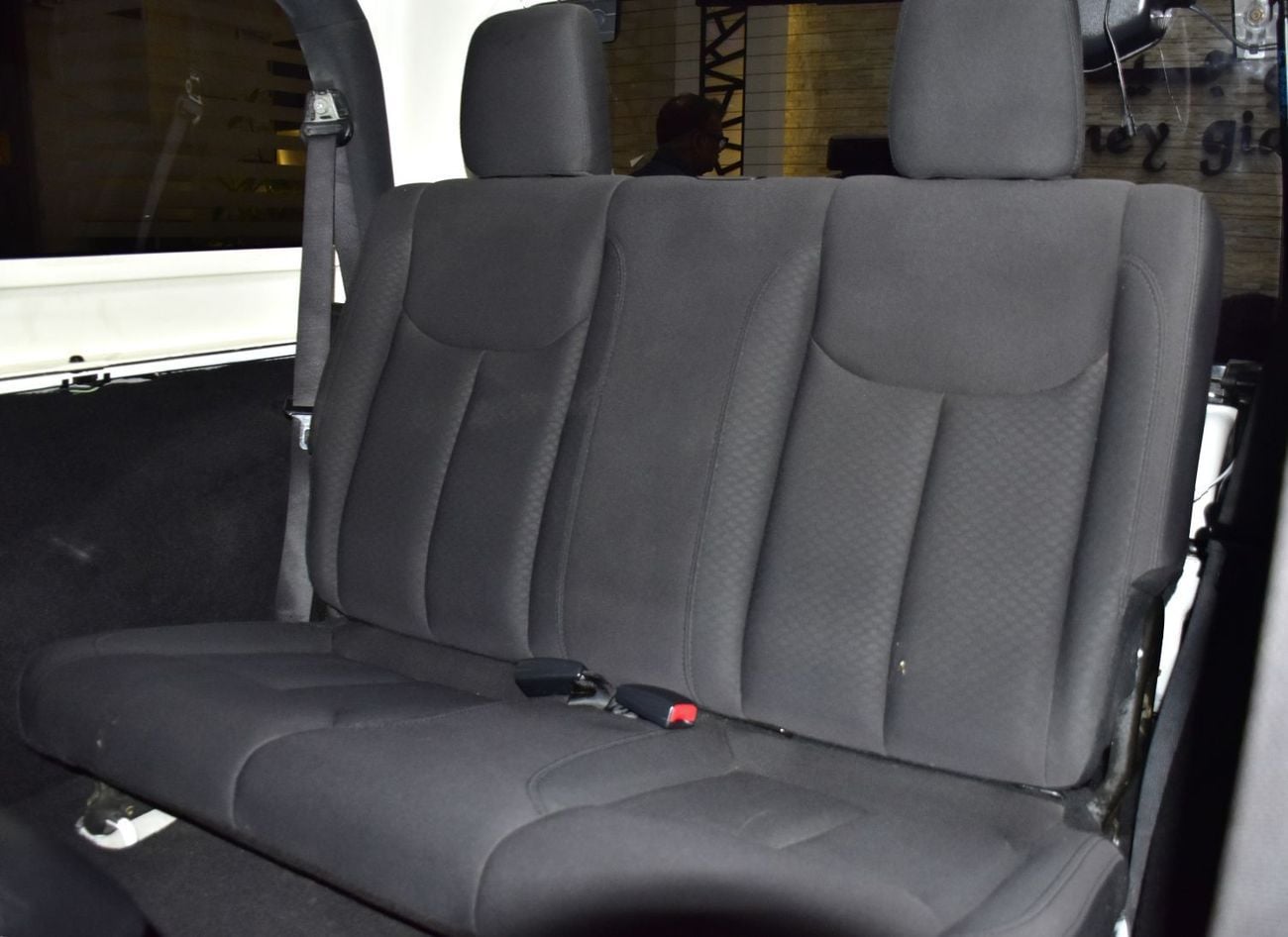 Jeep Wrangler SPORT EXCELLENT DEAL for our Jeep Wrangler Sport ( 2017 Model ) in Beige Color GCC Specs