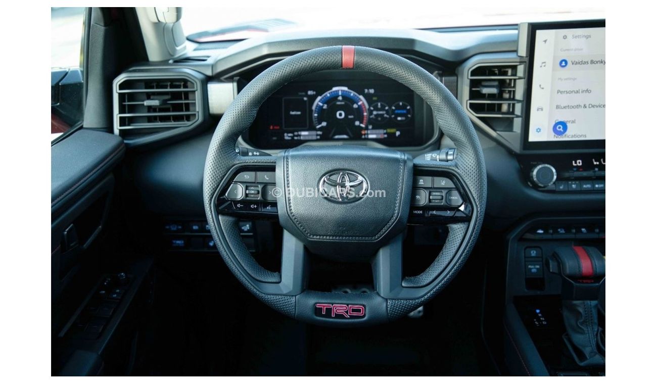 Toyota Sequoia 2023 Toyota Sequoia 3.4 TRD Pro 4WD - Supersonic Red inside Black SofTex