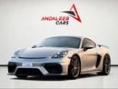 Porsche 718 Cayman GT4 UNDER AGENCY WARRANTY | FULL AGENCY HISTORY | GCC