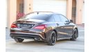 Mercedes-Benz CLA 250 2018 GCC under Warranty with Zero downpayment.