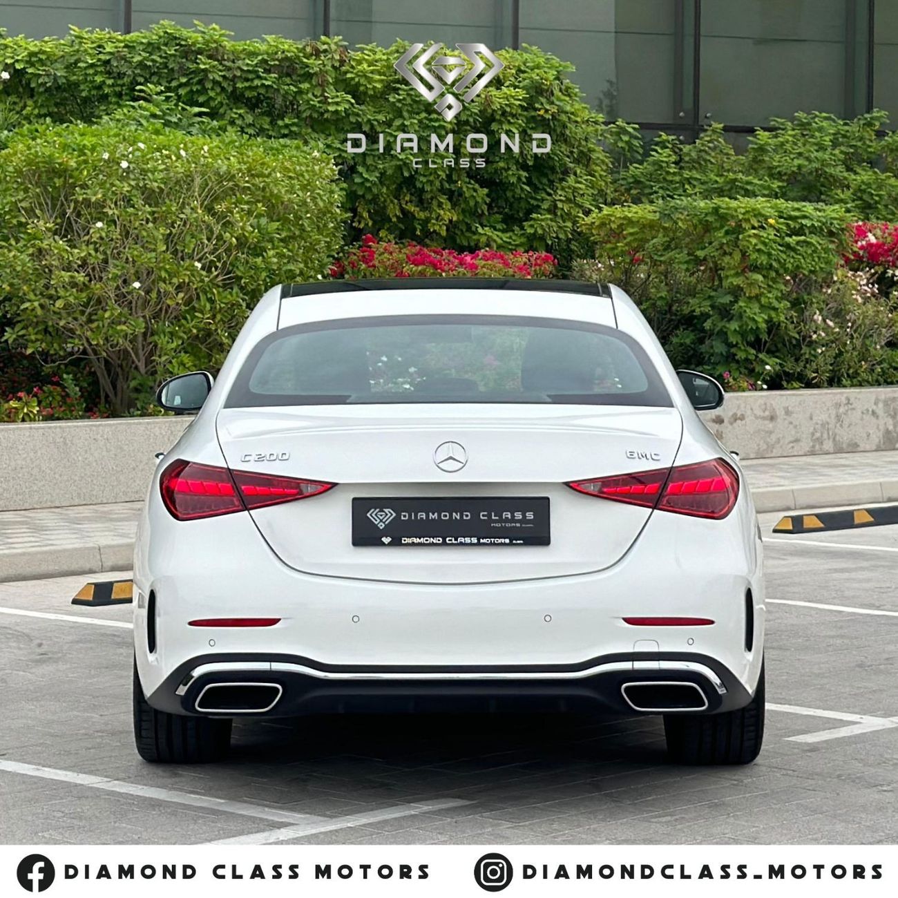 Mercedes-Benz C 200 Mercedes C200 AMG Panoramic  Full Option  GCC 2023 5 years Warranty