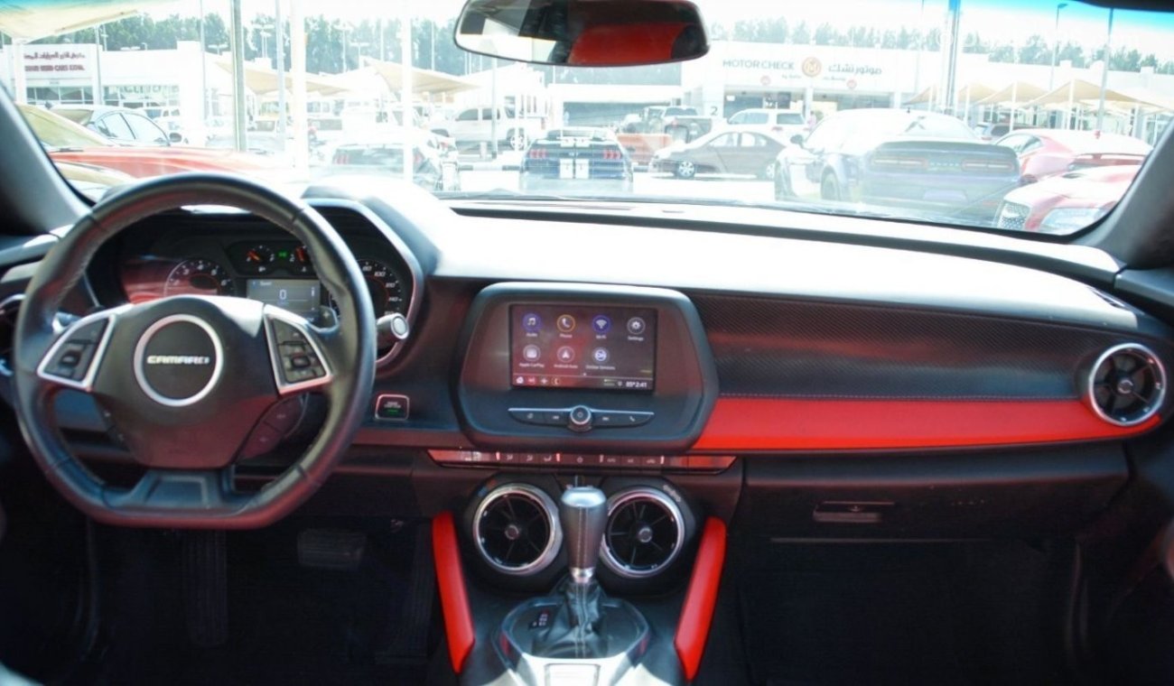 شيفروليه كامارو Camaro RS V6 2020/ZL1 Kit/Low Miles/Leather Seats/Very Good Condition