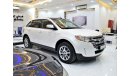 فورد إدج EXCELLENT DEAL for our Ford Edge LIMITED AWD ( 2011 Model ) in White Color GCC Specs