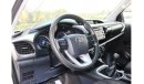 Toyota Hilux GLX 2016 | TOYOTA HILUX GLX SR5 | 4X4, 2.7L, MANUAL TRANSMISSION | GCC SPECS AND EXCELLENT CONDI