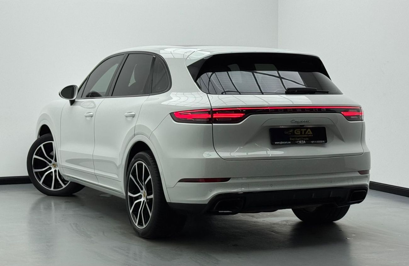 بورش كايان Std 3.0L (340 HP) 2018 Porsche Cayenne, Porsche Service History, Warranty, Excellent Condition, GCC