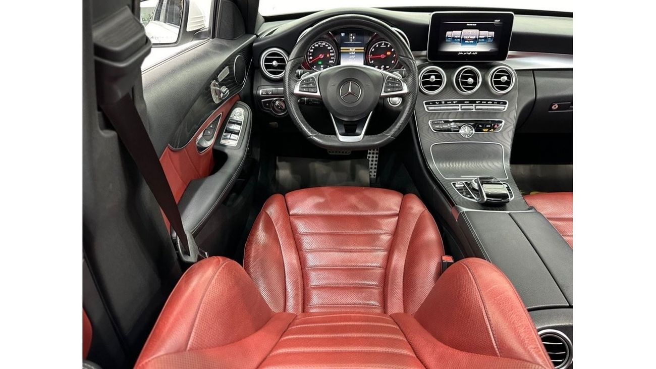 Mercedes-Benz C 200 AMG Pack 2018 Mercedes-Benz C200, Full Agency Service History, GCC