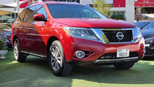 نيسان باثفايندر Nissan Pathfinder Platinum/Sv/Sl/S 2015 Burgundy 3.5L