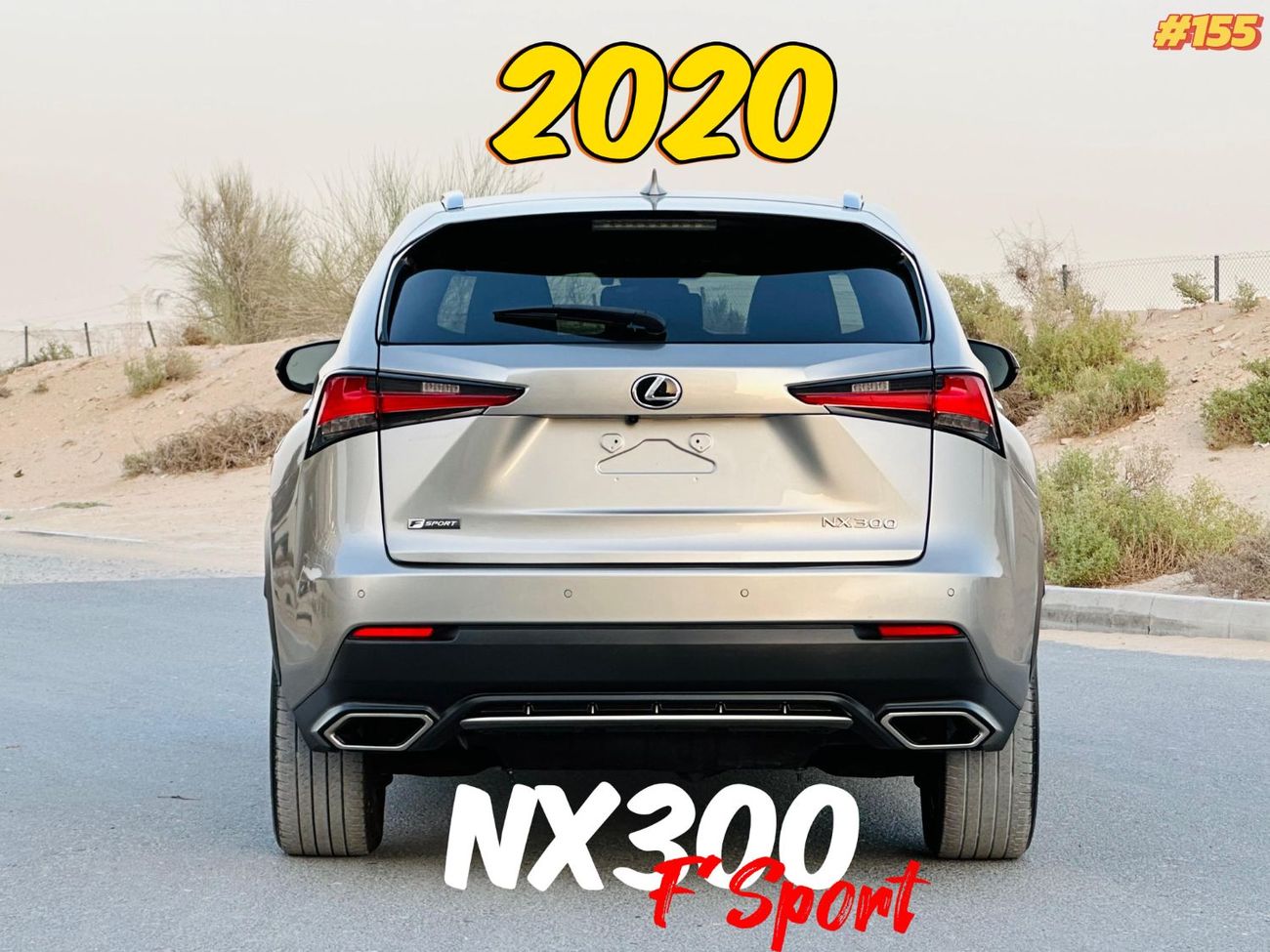 Lexus NX300 F Sport 2.0L - Automatic . Petrol  5 Seats . 5 Doors ▾