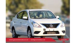 Nissan Sunny SV 1.5 with spoiler 2020 model available for export sales outside GCC.