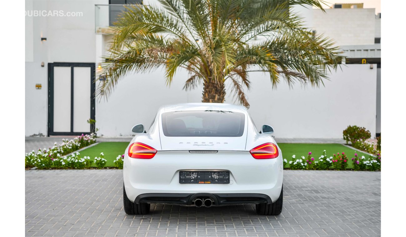 Porsche Cayman S - 2Y Warranty - GCC - AED 2,722 PER MONTH - 0% DOWNPAYMENT