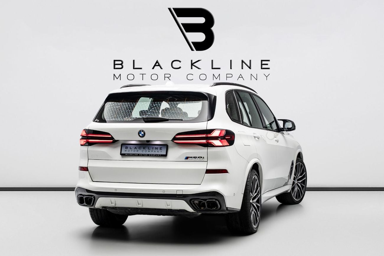 BMW X5 M60i XDRIVE BUY NOW, PAY 2027 | THE BLACKLINE STANDARD | September 2029 Warranty + Service Contract,