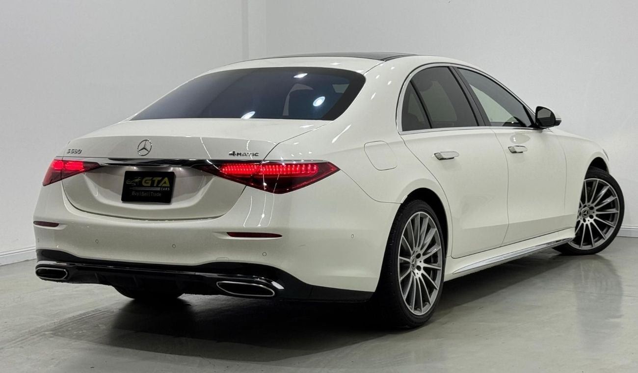 Mercedes Benz S 580 4MATIC Exclusive 4.0L 2021 Mercedes Benz S580 AMG 4MATIC, Warranty, Service History, Fully Loaded, V