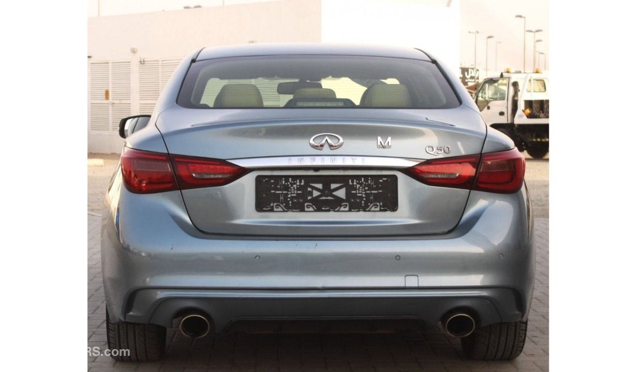 Infiniti Q50 Turbo Infiniti Q50 GCC, in excellent condition, without accidents