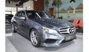 Mercedes-Benz E 300 Avantgarde صبغ وكاله | AMG - E 300 | GCC Specs | Excellent Condition | Original Paint - Accident Fre