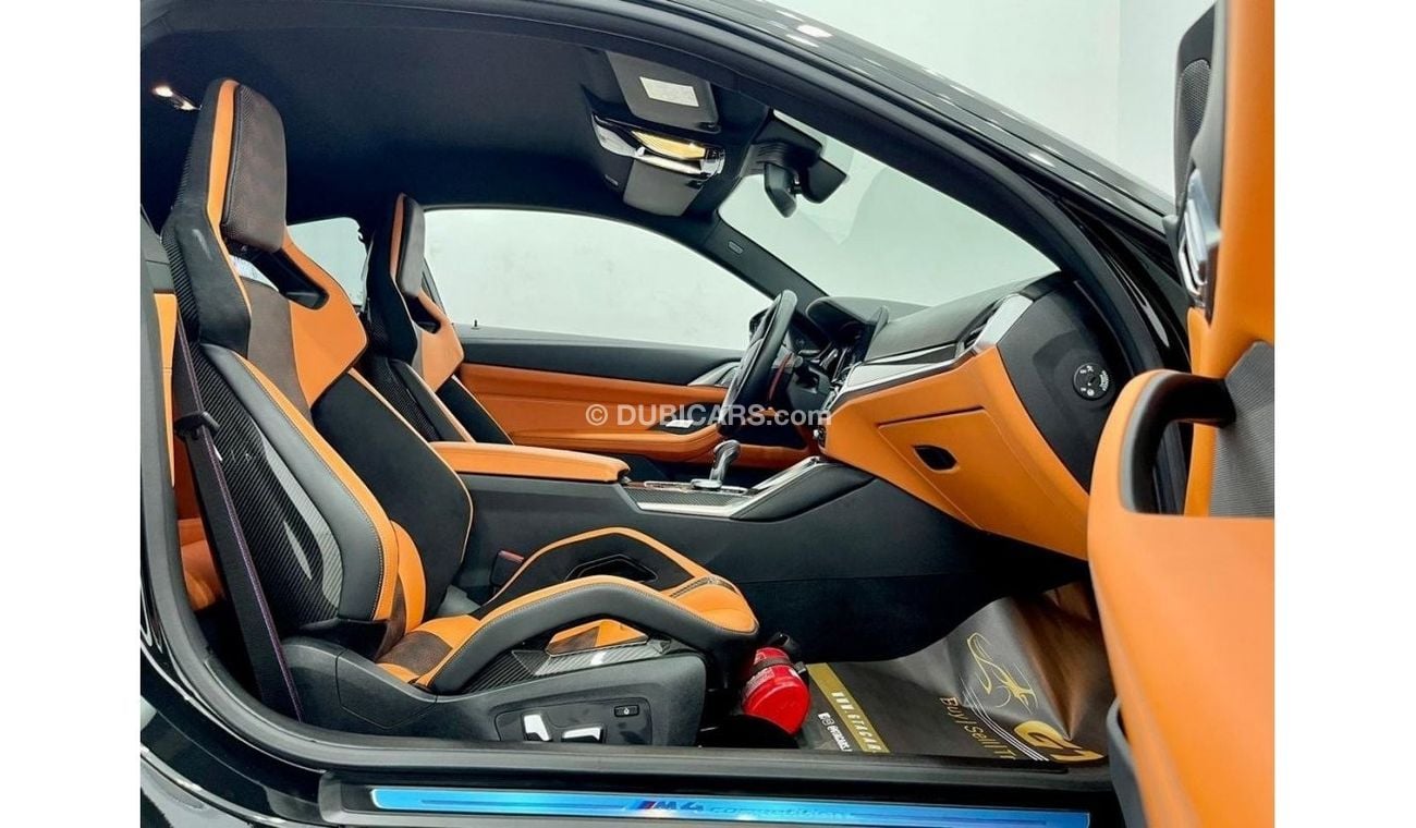 BMW M4 2021 BMW M4 Competition, M Exterior Package Carbon, Full Service History, Warranty, GCC