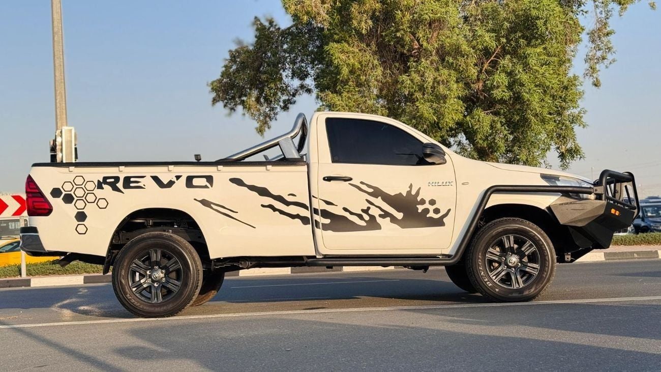 Toyota Hilux SINGLE CABIN PICKUP | 2.4L DIESEL ENGINE | 2016 | RHD | PREMIUM BULL BAR | METAL ROLL BAR | MANUAL T