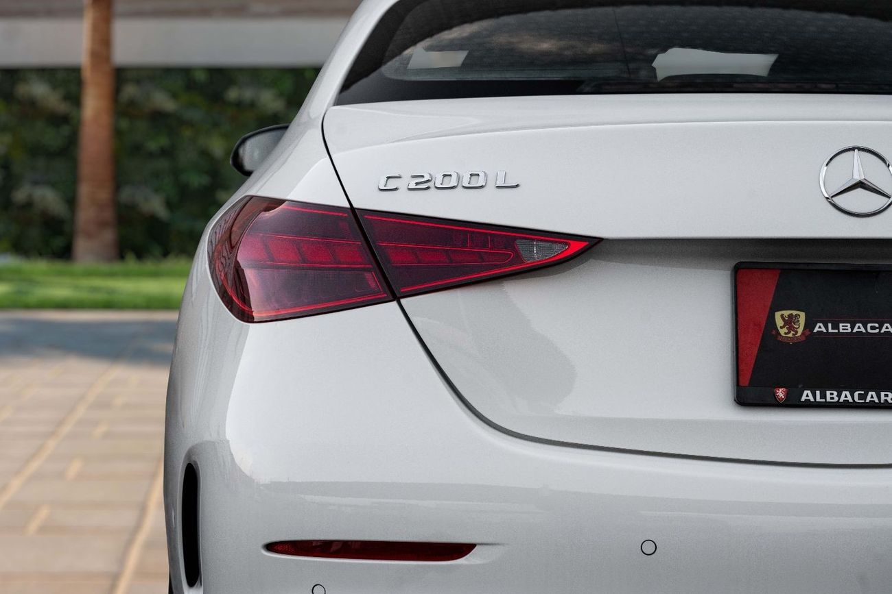 مرسيدس بنز C 200 200L AMG | 4,112 P.M  | 0% Downpayment | Brand New!