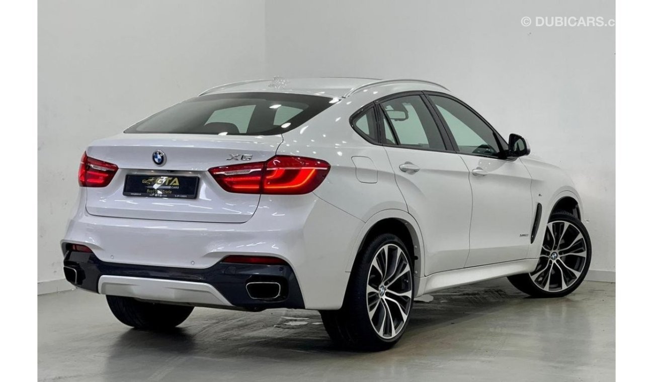 بي أم دبليو X6 2018 BMW X6 50i xDrive M-Sport, October 2025 BMW Service Contract, Low Kms, Warranty, Full Opt, GCC