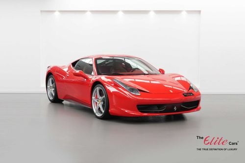Ferrari 458 2010 FERRARI 458 ITALIA / GCC / IMMACULATE CONDITION / LOW MILEAGE /